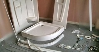 Установка душевой кабины Долгопрудный, цена от 2973 руб.